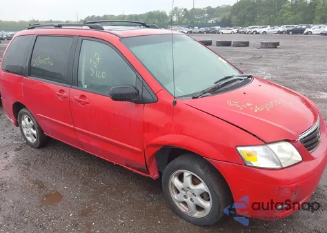 2000 Mazda Mpv Dx/Es/Lx из США, поврежденный, VIN JM3LW28G1Y0125407
